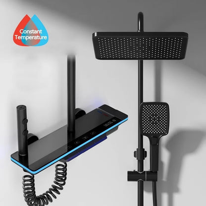 Luxury Shower Thermostat System Set