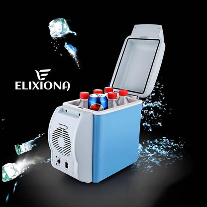 Portable Mini Car Refrigerator, 12V 7.5L Car Fridge