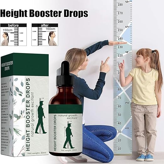 Height Booster Drops (30ml) | Powerful Growth Formula for All Ages