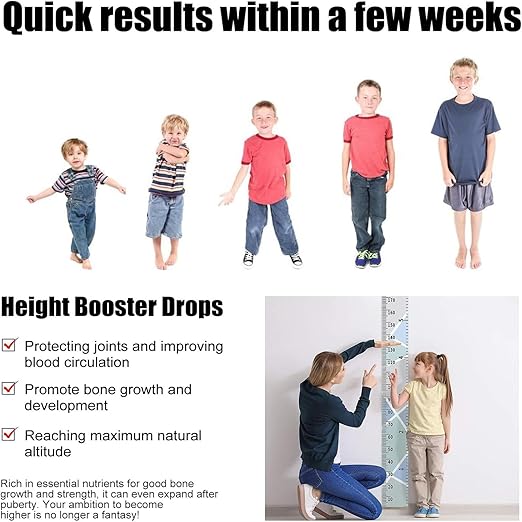 Height Booster Drops (30ml) | Powerful Growth Formula for All Ages
