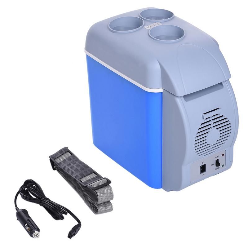Portable Mini Car Refrigerator, 12V 7.5L Car Fridge
