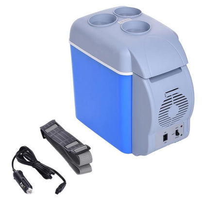 Portable Mini Car Refrigerator, 12V 7.5L Car Fridge