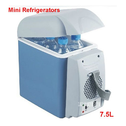 Portable Mini Car Refrigerator, 12V 7.5L Car Fridge