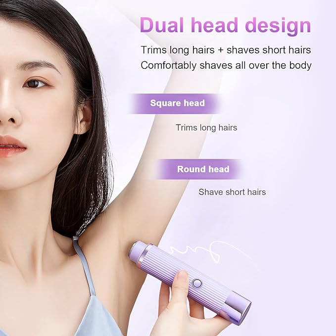 Double Head Electric Shaver (مِقَص حلاقة كهربائي ذوا رأسين)