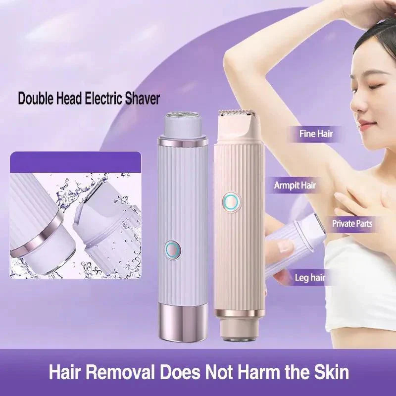 Double Head Electric Shaver (مِقَص حلاقة كهربائي ذوا رأسين)