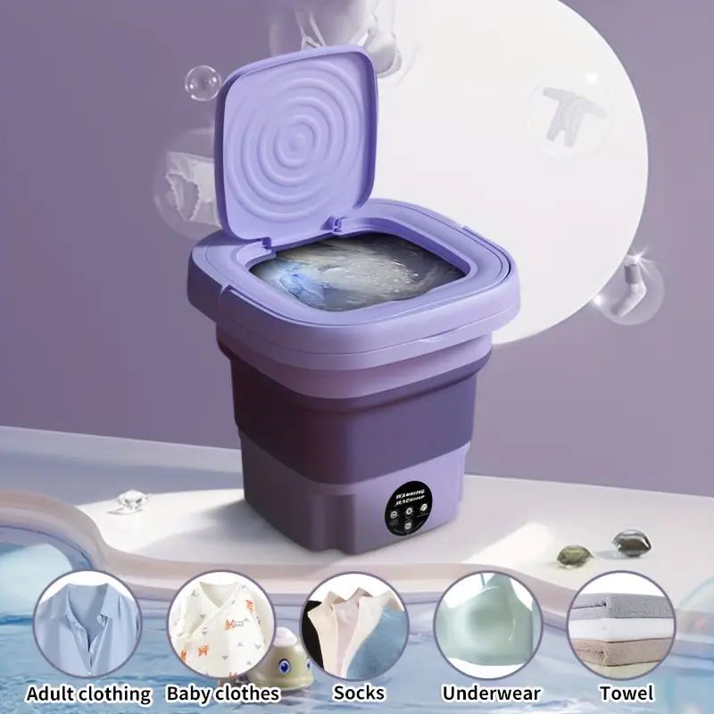 Mini Foldable Washing Machine