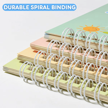 Magic Groove Tracing Book: Reusable Handwriting Practice with Disappearing Ink & Grooves